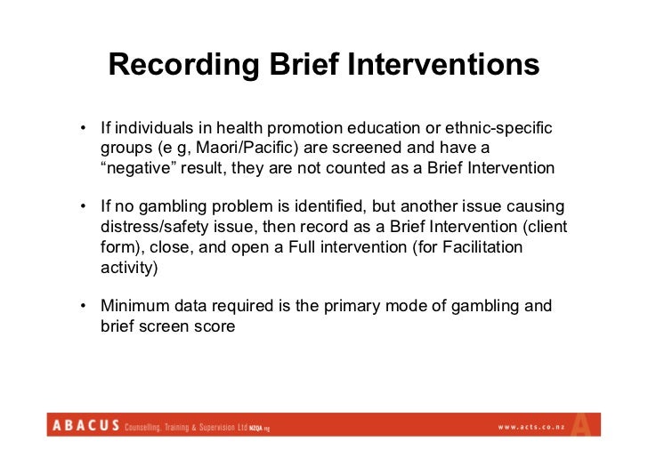 Brief interventions gambling responsible gambling code of conduct victoria